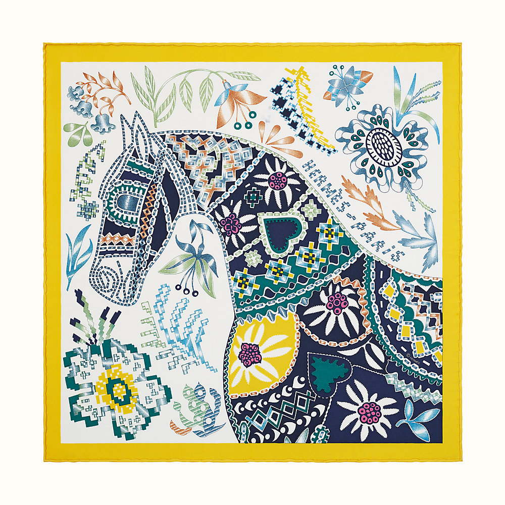 En Attendant Ulysse scarf 45 | HermÃ¨s Singapore